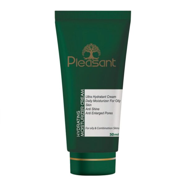 کرم مرطوب کننده پوست چرب پلزنت آبرسانی 24 ساعته 50ml